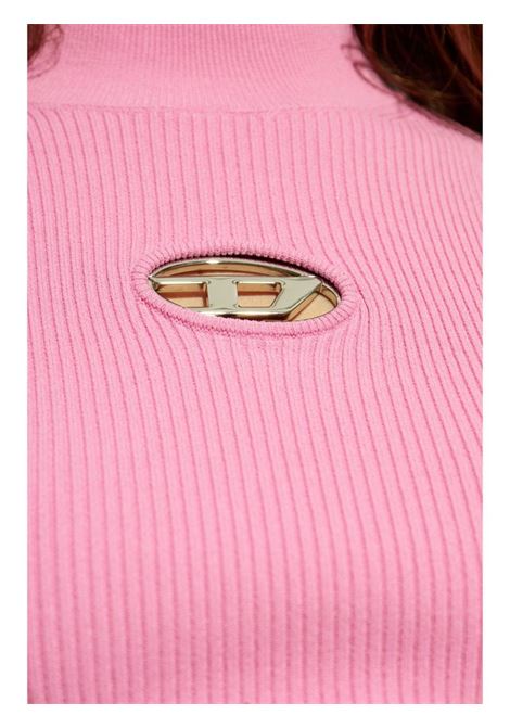 Mini abito m-onervax con logo in rosa Diesel - donna DIESEL | A123960DLAX377