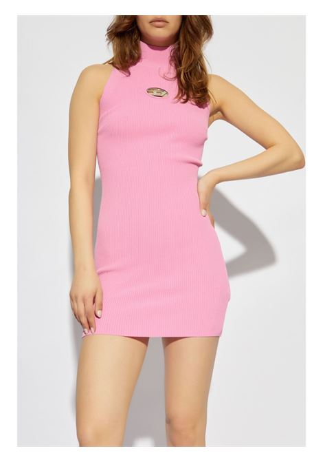Mini abito m-onervax con logo in rosa Diesel - donna DIESEL | A123960DLAX377