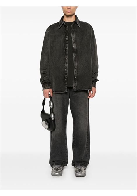 Camicia S-Brando-Peeloff in grigio di Diesel - uomo DIESEL | A141030CHBS97W