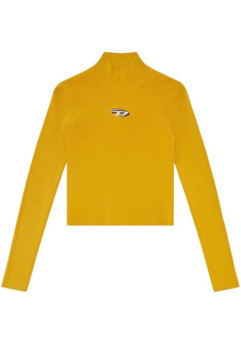 Maglione M-Valari-TN in giallo ocra Diesel - donna DIESEL | Maglie | A141870DLAX7ER