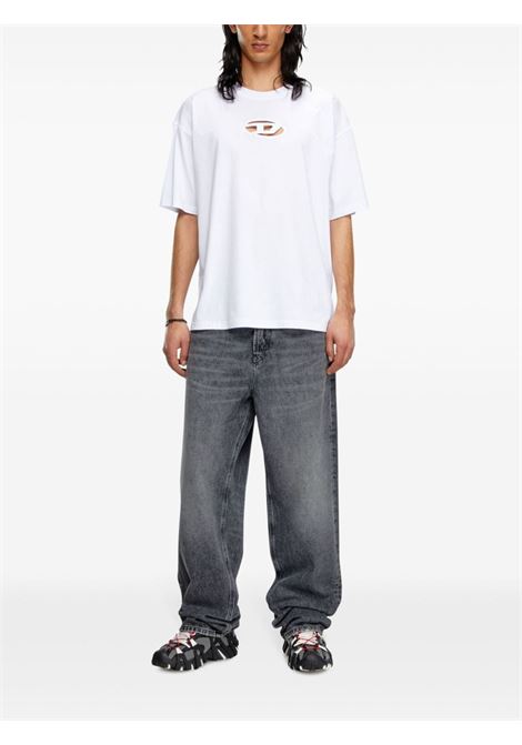 T-shirt a maniche corte t-boxt-od in bianco Diesel - unisex DIESEL | A151800NIAX100
