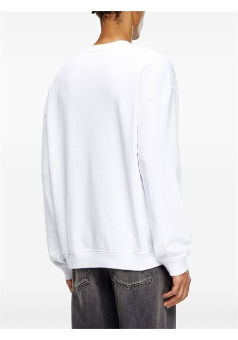 White logo cut-out sweatshirt Diesel - men DIESEL | A153780GRAC100