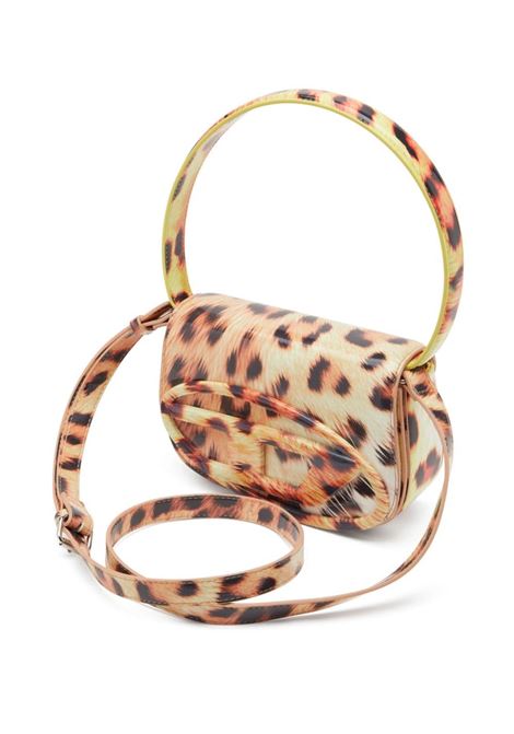 Multicolored leopard-print 1 DR tote bag Diesel - women  DIESEL | X08396P6019HA556