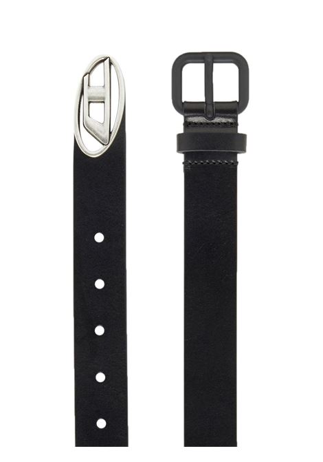 Black  B-Inlay leather belt Diesel - women DIESEL | X09575PR666T8013