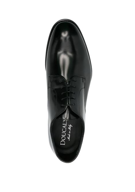 Black patent leather oxford derby shoes DOUCAL'S - men DOUCALS | DU1003YORKUF007NN00