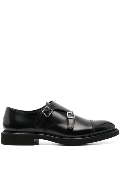 Black double-buckle derby shoes Doucal's - men DOUCAL'S | Derby | DU1025VEROUF007NN00