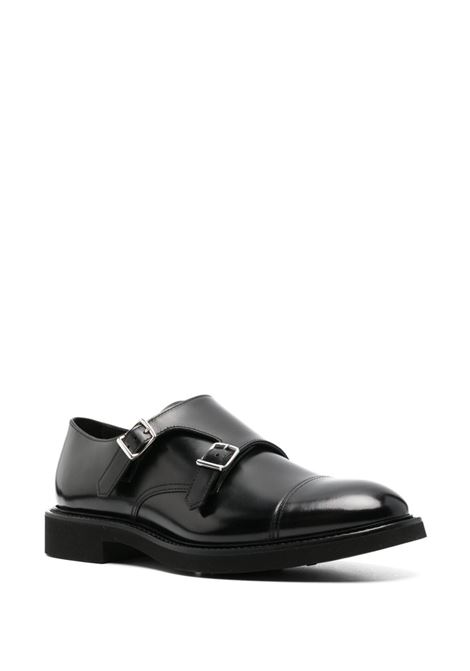 Black double-buckle derby shoes Doucal's - men DOUCAL'S | DU1025VEROUF007NN00