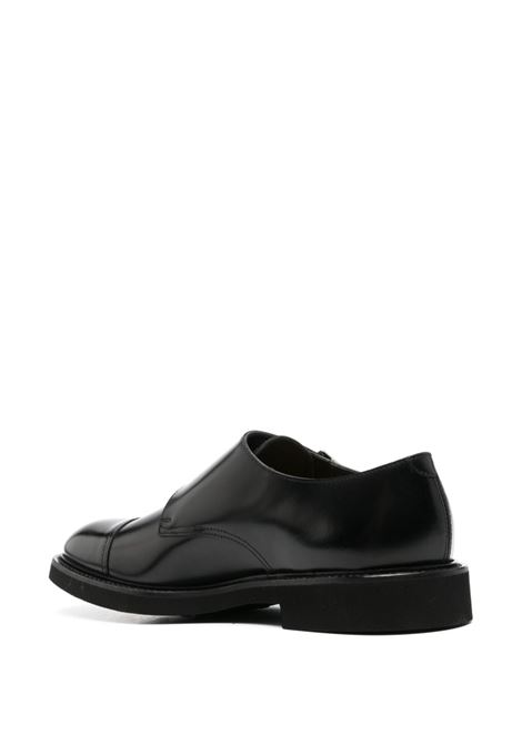 Black double-buckle derby shoes Doucal's - men DOUCAL'S | DU1025VEROUF007NN00