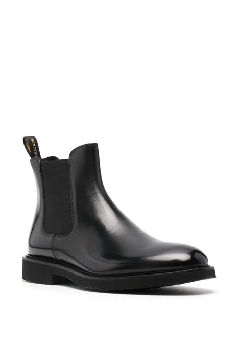 Black leather ankle boots DOUCAL'S - men DOUCALS | DU1343GENOUF007NN00