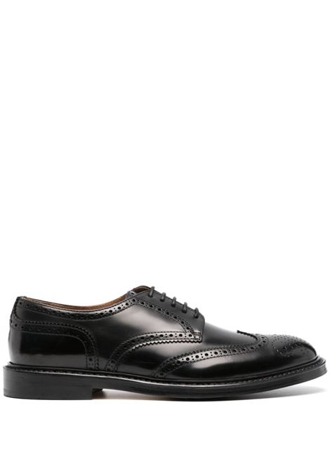 Black lace-up derby shoes Doucal's - men DOUCAL'S | DU1367SIEWUF007NN00