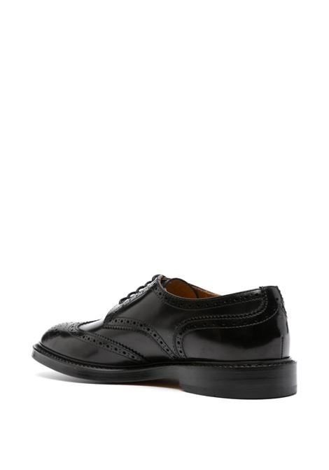 Black lace-up derby shoes Doucal's - men DOUCAL'S | DU1367SIEWUF007NN00