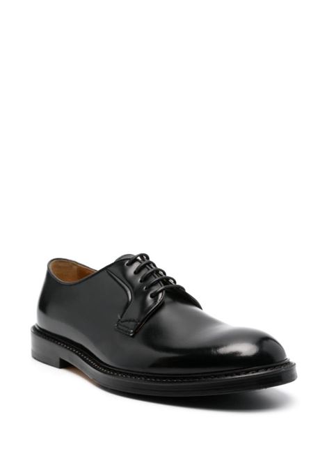 Black lace-up derby shoes DOUCAL'S - men DOUCALS | DU1385SIEWUF007NN00