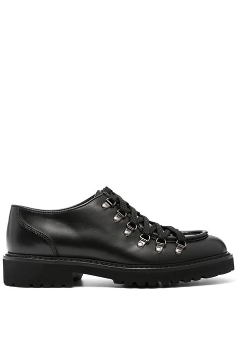 Black leather derby shoes Doucal's - men DOUCAL'S | Derby | DU2736PHILUF253NN00