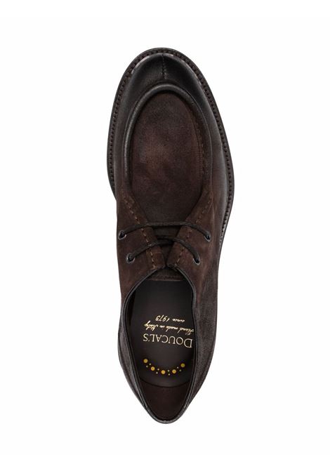 Brown lace-up detail derby shoes DOUCAL'S - men DOUCALS | DU2737PHILUF205TM23