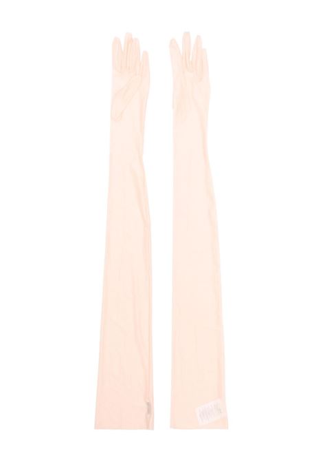 Pink elbow-length gloves Dries van noten - women