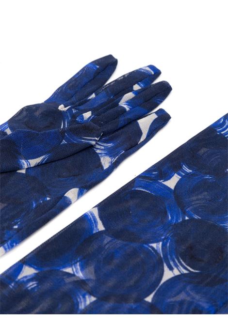 Blue gloves Dries Van Noten - women DRIES VAN NOTEN | 2420101019605504