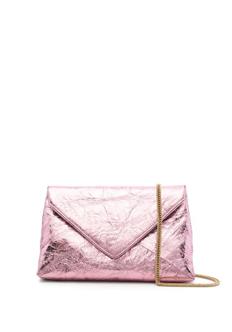 Borsa a spalla metallizzata in rosa Dries Van Noten - donna DRIES VAN NOTEN | Borse a spalla | 242011510207305