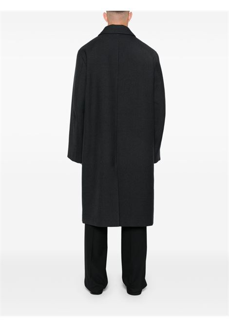 Grey rank single-breasted coat Dries Van Noten - men  DRIES VAN NOTEN | 2420202199046901