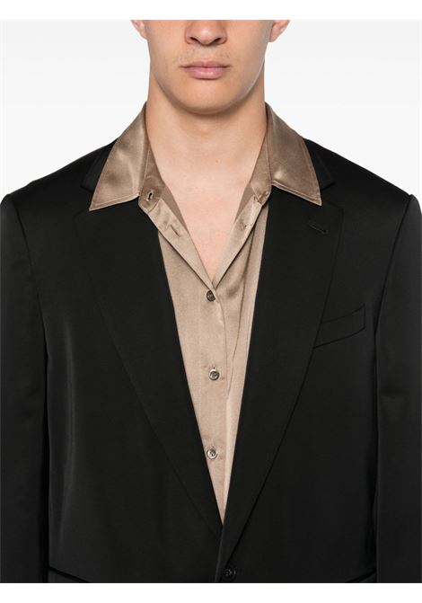 Giacca monopetto bram in nero Dries Van Noten - uomo DRIES VAN NOTEN | 2420204209250900