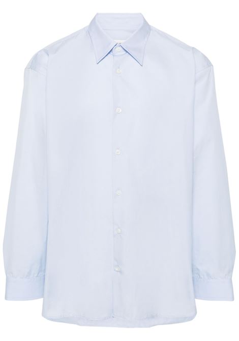 Light blue croom long-sleeved shirt Dries Van Noten - men  DRIES VAN NOTEN | Shirts | 2420207079294514