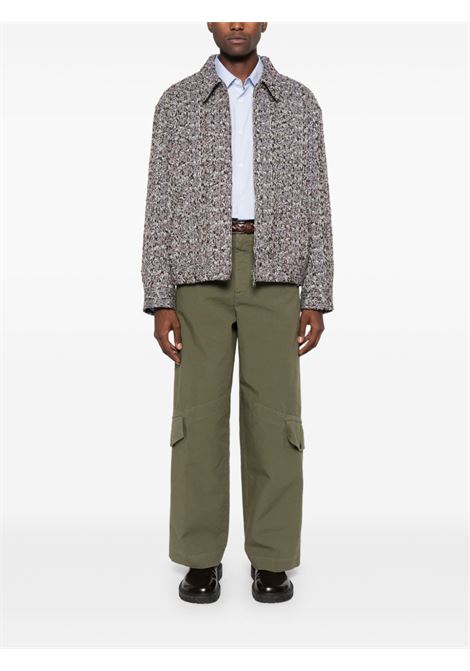 Pantaloni paxford con tasche in verde Dries Van Noten - uomo DRIES VAN NOTEN | 2420209479121606