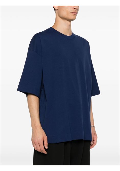 Blue hen short-sleeved t-shirt DRIES VAN NOTEN - men DRIES VAN NOTEN | 2420211129603519
