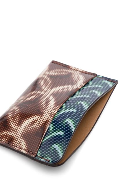 Multicolor graphic-print card holder Dries Van Noten - Unisex DRIES VAN NOTEN | 242022100553703