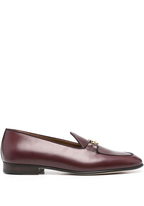 Bordeaux hook-detailed loafers Edhen Milano - men EDHÈN MILANO | Loafers | CLOCBOXBDX