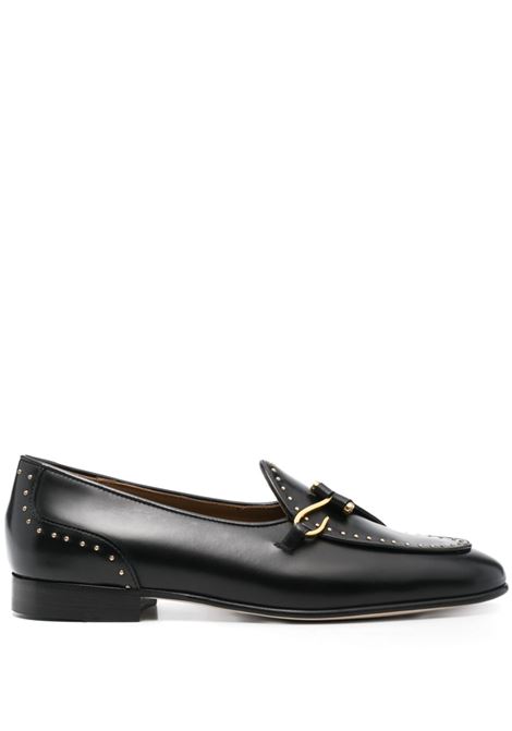 Black stud-embellished loafers Edhen Milano - men EDHÈN MILANO | Loafers | COMPBTUDBLK