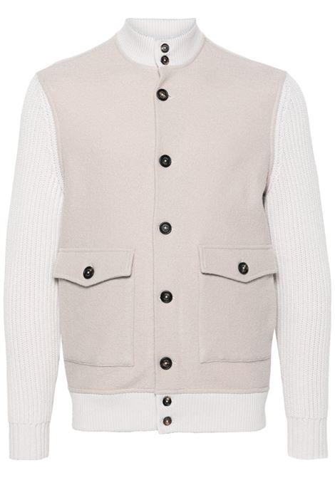 Beige wool jacket Eleventy - men