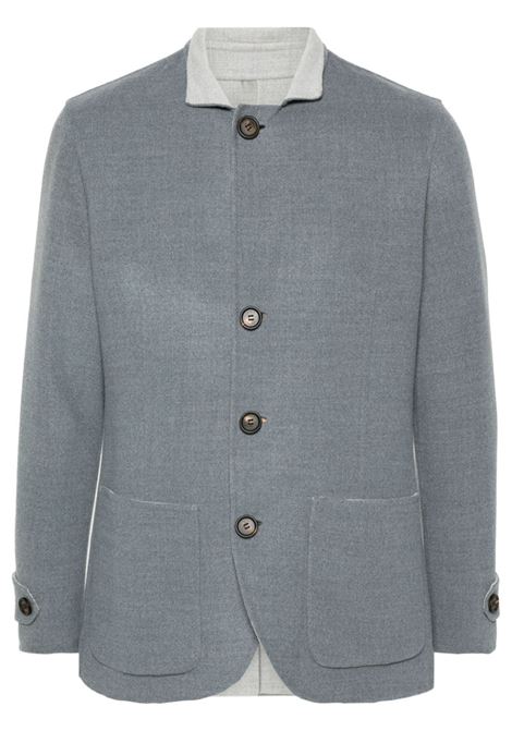 Grey and blue reversible blazer Eleventy - men ELEVENTY | J75GIAG03TES0H22908N13