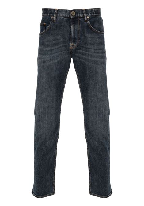 Jeans slim con effetto schiarito in blu di Eleventy - uomo ELEVENTY | J75PANJ02TET0J00211
