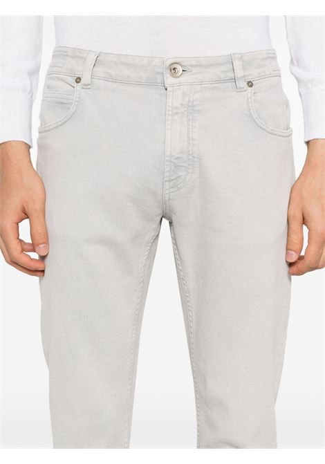 Jeans slim con cinque tasche in grigio di Eleventy - uomo ELEVENTY | J75PANJ21TET0J01613