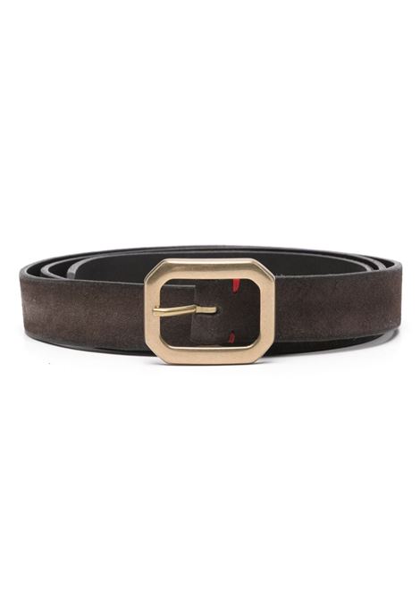 Brown leather belt Eleventy - men ELEVENTY | J77CINJ03PEL0J00705
