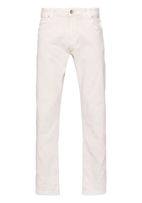 Beige low-rise tapered jeans Eleventy - men ELEVENTY | Jeans | X75PANG04TET0G00702