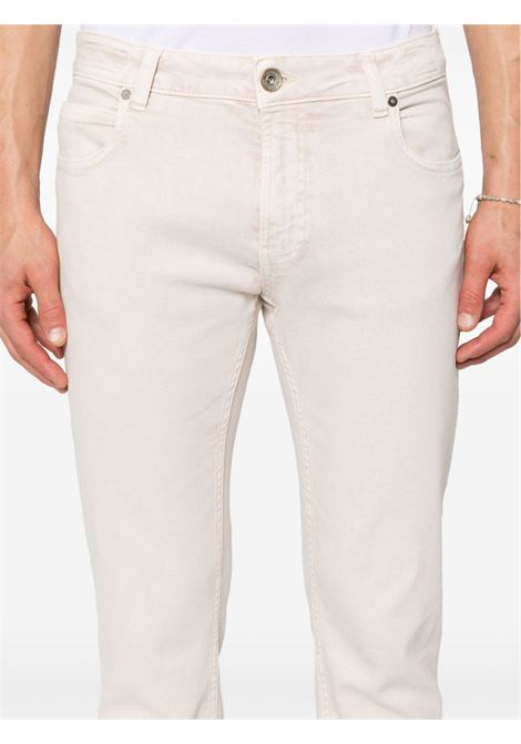 Jeans affusolati a vita bassa in beige Eleventy - uomo ELEVENTY | X75PANG04TET0G00702