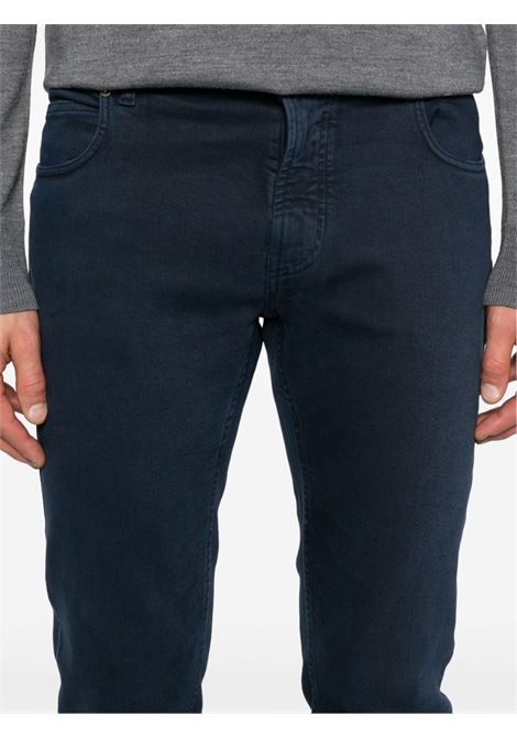 Blue low-rise tapered jeans Eleventy - men ELEVENTY | X75PANG04TET0G00711