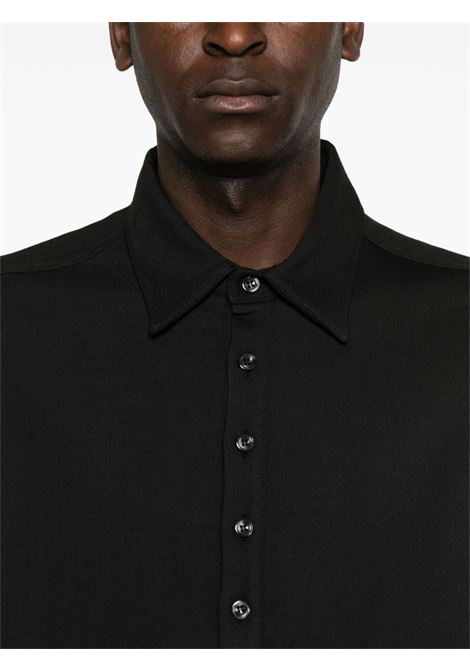 Polo a maniche lunghe in nero Emporio Armani  - uomo EMPORIO ARMANI | 6D1C8M1K5IZ0999