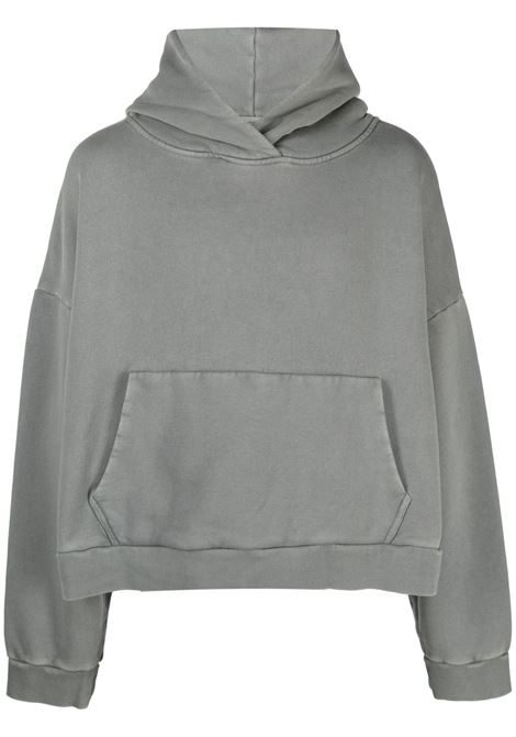 Grey washed drop-shoulder sweatshirt - ENTIRE STUDIOS -  unisex ENTIRE STUDIOS | ES2125RH