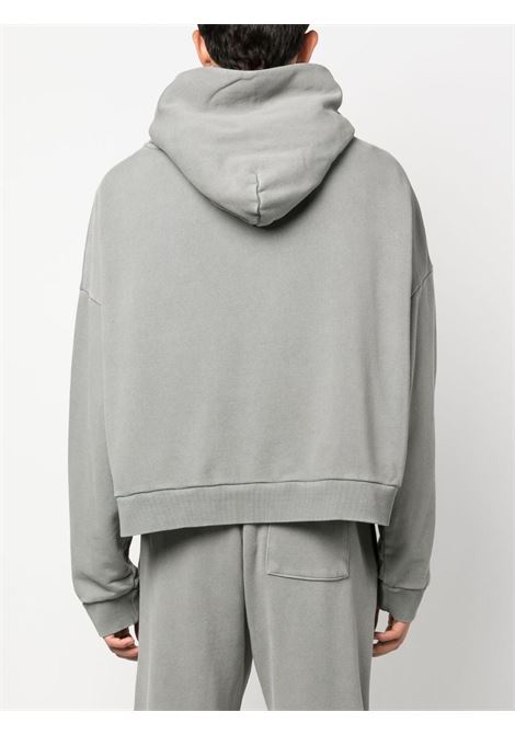 Grey washed drop-shoulder sweatshirt - ENTIRE STUDIOS -  unisex ENTIRE STUDIOS | ES2125RH