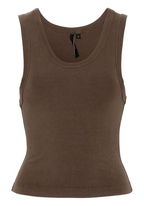 Brown scoop-neck tank top Entire Studios - women ENTIRE STUDIOS | Top | ES2267BT