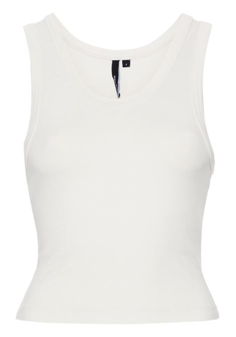 White scoop-neck tank top Entire Studios - women