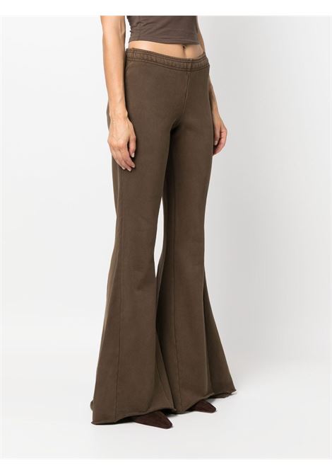 Brown washed-effect flared trousers ENTIRE STUDIOS - women ENTIRE STUDIOS | ES2303BT