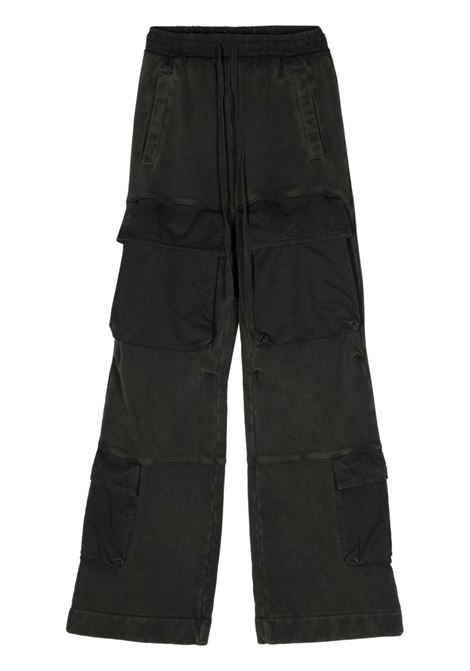 Washed black Utility mid-rise track trousers Entire Studios - unisex ENTIRE STUDIOS | ES2341WB