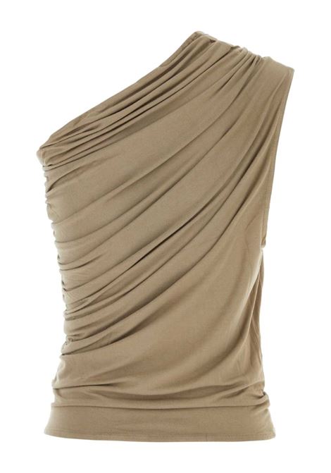 Taupe Pillar one-shoulder top Entire Studios - women ENTIRE STUDIOS | ES2515TU