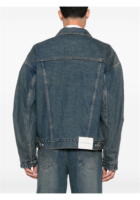 Giacca denim in blu Feng chen wang - uomo FENG CHEN WANG | FUF18JK12BL