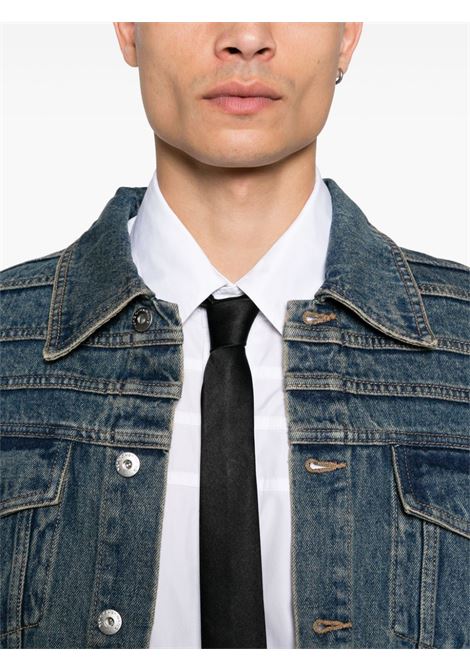 Giacca denim in blu Feng chen wang - uomo FENG CHEN WANG | FUF18JK12BL