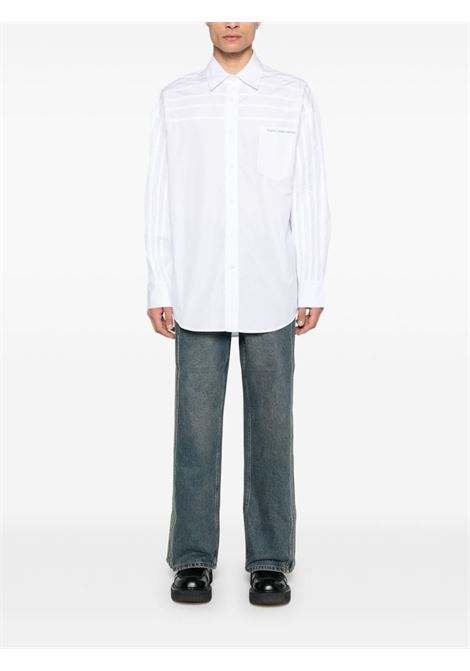 Camicia con cuciture in bianco Feng chen wang - uomo FENG CHEN WANG | FUF18SR04WHT