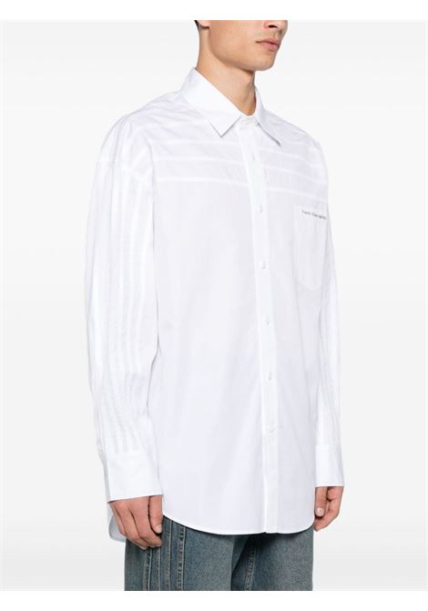 Camicia con cuciture in bianco Feng chen wang - uomo FENG CHEN WANG | FUF18SR04WHT