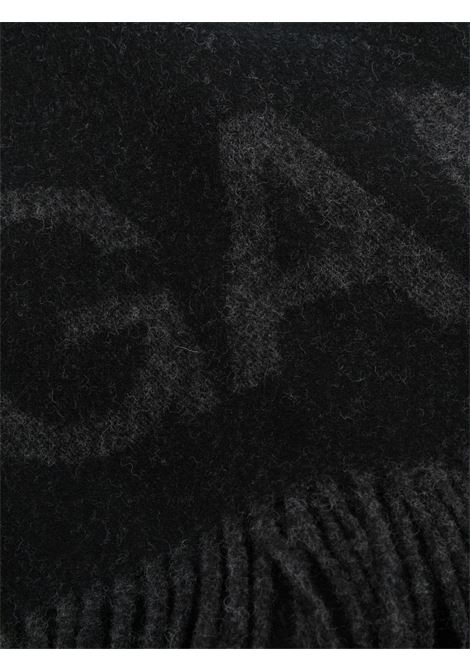 Sciarpa con frange in nero di GANNI - donna GANNI | A3905099